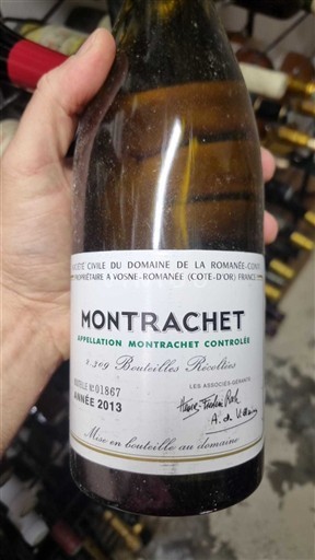 Bourgogne Montrachet Grand Cru Domaine La Romanée-Conti 2013