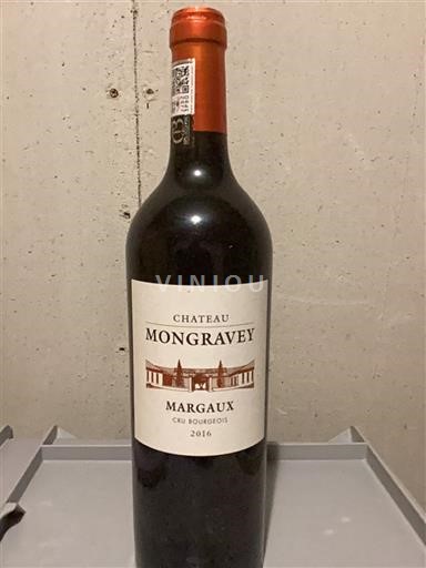 Bordeaux Margaux Château Mongravey 2016