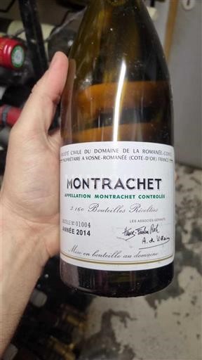 Bourgogne Montrachet Grand Cru Domaine La Romanée-Conti 2014