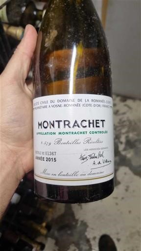 Bourgogne Montrachet Grand Cru Domaine La Romanée-Conti 2015
