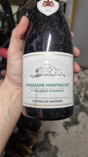 Borgoña Chassagne-Montrachet Premier Cru Château Santenay 1er Cru Abbaye de Morgeot 2016