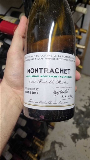 Bourgogne Montrachet Grand Cru Domaine La Romanée-Conti 2017