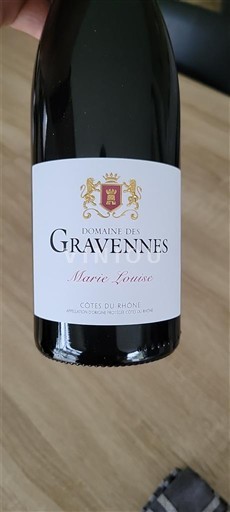 Rhône Valley Côtes du Rhône Domaine S Gravennes Marie Louise 2021