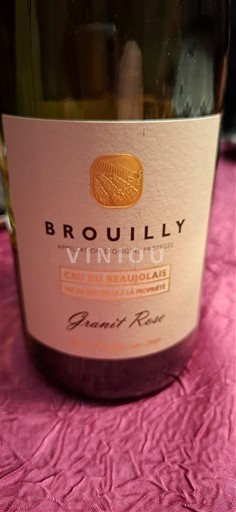 Beaujolais Brouilly Granit Rose Ikke årgangsbestemt