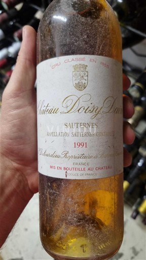 Bordeaux Sauternes Grand Cru Château Doisy Daëne 1991