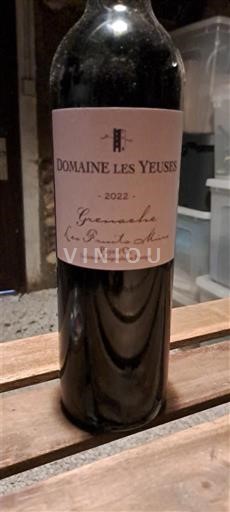 Vinos Rouge sec Grenache La Pointe Aime Domaine Les Yeuses 2022 Francia Languedoc y Rosellón País de Oc IGP