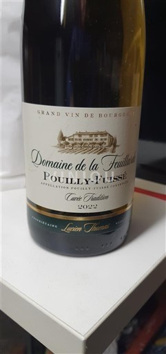 Burgundy Pouilly-Fuissé Domaine La Feuillarde Tradition 2022