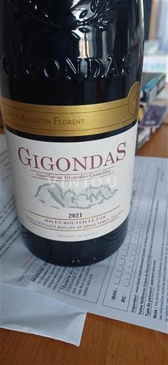 Rhône Valley Gigondas Auguste Florent 2021
