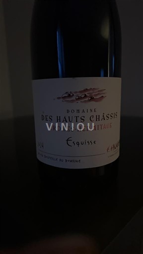 Thung lũng Rhône Crozes-hermitage Domaine S Hauts Châssis Esquisse Không niên vụ