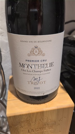 Burgundija Monthélie Premier Cru MJ Tricot Clos Les Champs Fulliot 2022