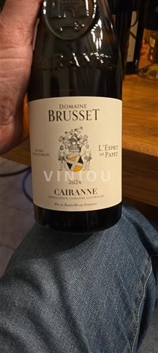 Vallée du Rhône Cairanne Domaine Brusset L'Esprit de Papet 2024