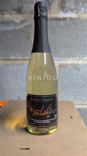 Sparkling Wines Blanc brut S de Schaller Schaller Non millésimé France Alsace Crémant d'Alsace AOC