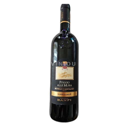 Tuscany Brunello di Montalcino Castello Banfi Poggio alle Mura Riserva 2016