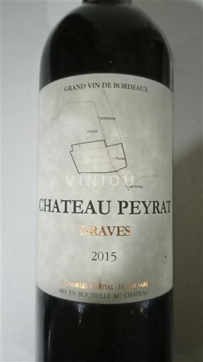 Bordeaux Graves Château Peyrat 2015