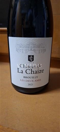 Beaujolais Brouilly Château La Chaize Les Deux Amis 2021