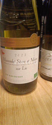 Thung lũng sông Loire Muscadet Sèvre et Maine Augustin Florent sur Lie 2023