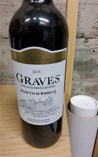 Bordéus Graves Les Hauts de Sainte-Croix 2018