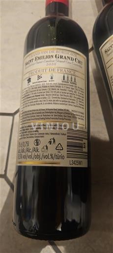 Bordeaux Saint-Émilion Grand Cru Grandes Appellations Non-Vintage