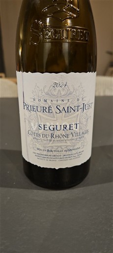 Valle del Rodano Non specificato Domaine Prieuré Saint-Just 2021