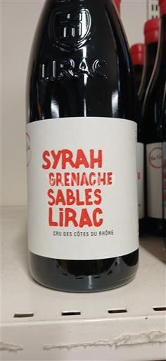 Vallée du Rhône Lirac Syrah Grenache Sables Non Millésimé