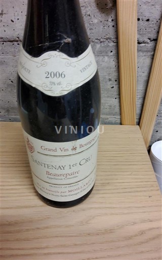 Bourgogne Ospecificerad Premier Cru Domaine Moillard Beaurepaire 2006