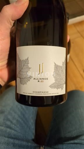 Rượu vang sủi bọt Blanc brut Alliance R.22 Jacques Josselin 2022 Pháp Champagne Sâm-panh AOC