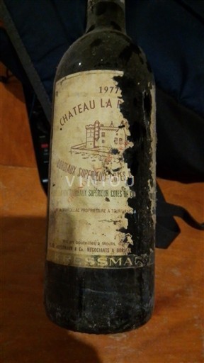 Bordeaux Bordeaux superiore Château La Papeterie 1977