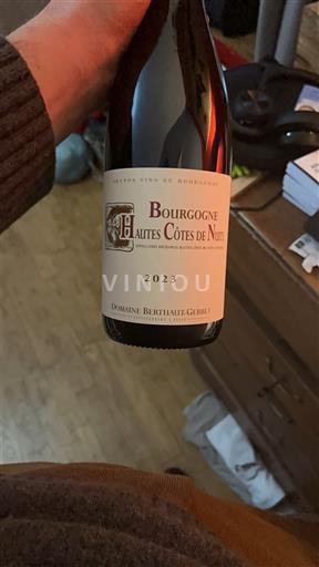 Bourgondië Hautes Côtes de Nuits Domaine Berthaut-Gerbet 2023