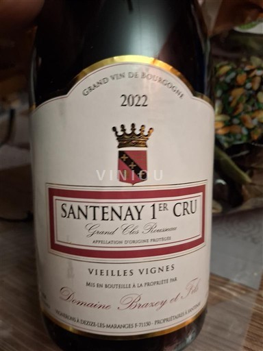 Бургундія Не вказано Premier Cru Domaine Bachey-Legros Vieilles Vignes Grand Clos Rousseau 2022