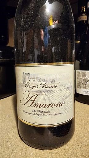 Verërat Rouge sec Pagus Bisano Non millésimé Itali Venecia Amarone della Valpolicella DOCG