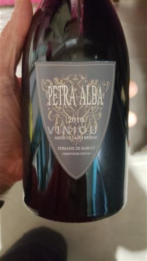 Loire Valley Anjou Villages Brissac Domaine Bablut Petra Alba 2016