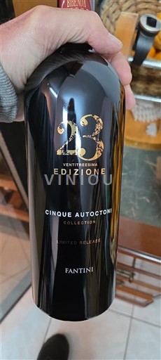 Абруццо Fantini Edizione Cinque Autoctoni 23 Без вінтажу