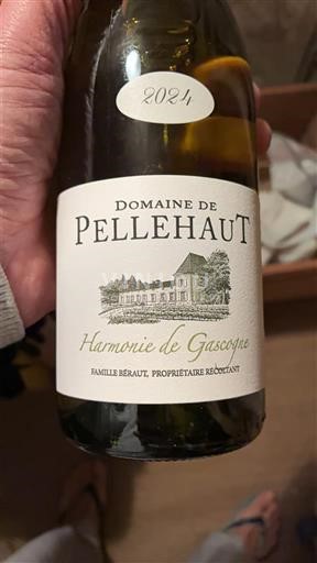 Sydvestfrankrig Côtes de Gascogne Domaine Pellehaut Harmonie de Gascogne 2024