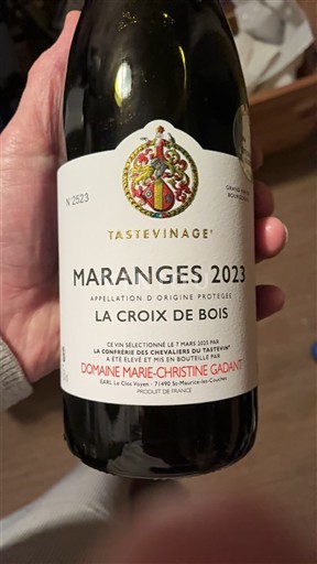 Bourgogne Maranges Domaine Marie-Christine Gagnat La Croix de Bois 2023