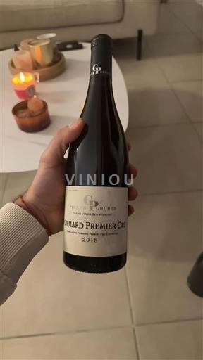 Bourgogne Pommard Premier Cru Domaine Paul et Gilles Gruhier 2018