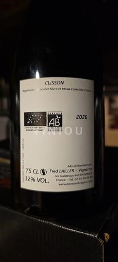 Loire Valley Muscadet Sèvre et Maine Domaine Bregeon Clisson 2020