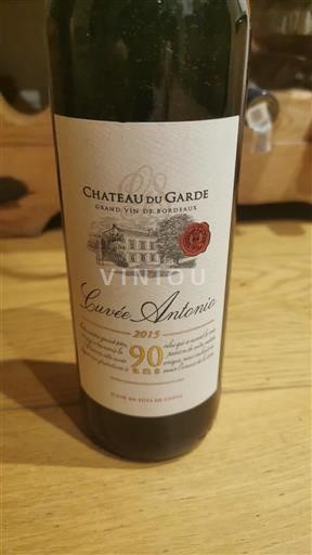 Bordeaux Bordeaux superiore Château Garde Antonio 2015