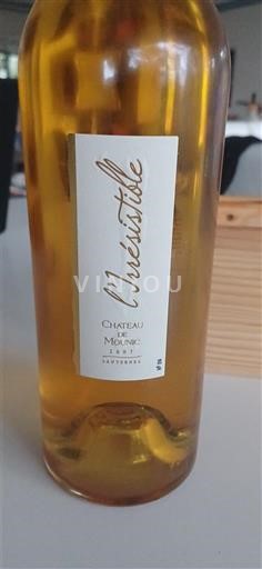 Bordeaux Sauternes Château Mouchac L'Inesistible 2007