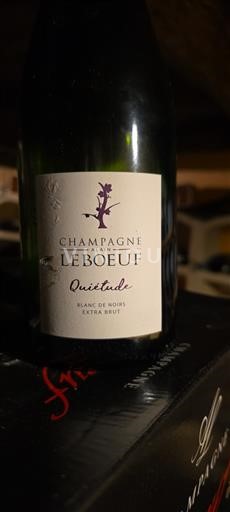 Шампань Шампанське Champagne Leboeuf Quiétude Без вінтажу