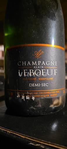 Champagne Champagne Alain Leboeuf Ikke årgangsbestemt