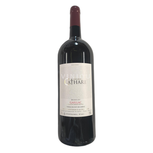 Vin Rouge sec Secret Cathare Cave de Labastide de Lévis 2019 France Sud-Ouest Gaillac AOC