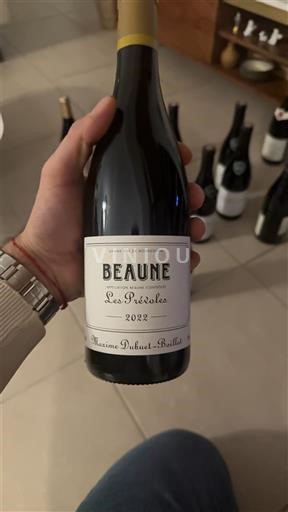 Bourgogne Beaune Maxime Dubuet-Boillot Les Prévolles 2022