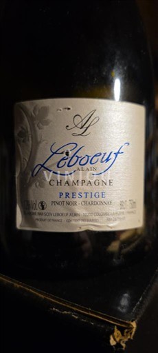 Champagne Alain Leboeuf Prestige Icke årgångsbetecknad