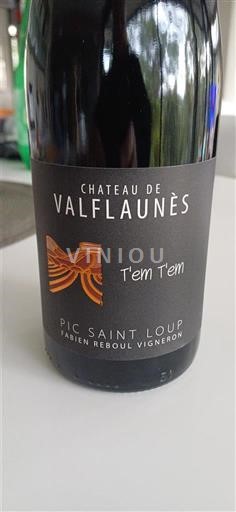 Languedoc Pic Saint-Loup Château Valflaunès T'em T'em 2023