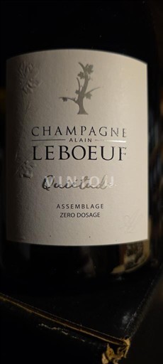 Champagne Champagne Alain Leboeuf Quiétude Ikke årgangsbestemt