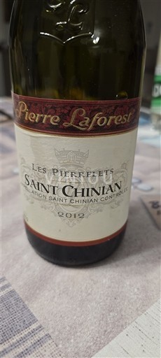 Languedoc Saint-Chinian Pierre Laforest Les Pierrelets 2019