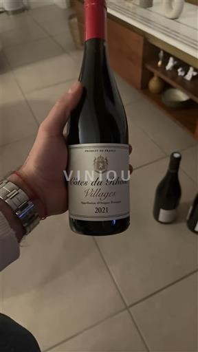 Vale do Ródano Côtes-do-ródano-villages Cellier de Saint Jean 2021