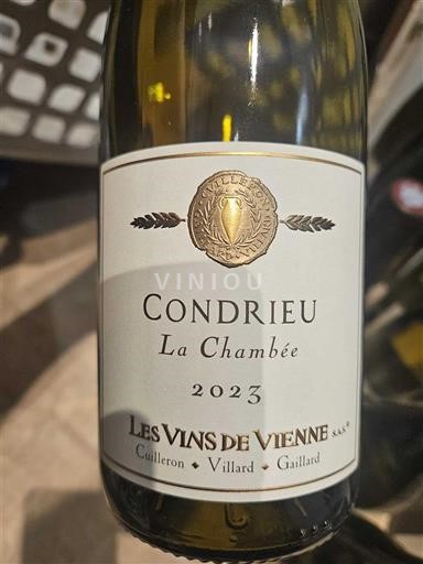Vallée du Rhône Condrieu Les Vins de Vienne La Chambée 2023
