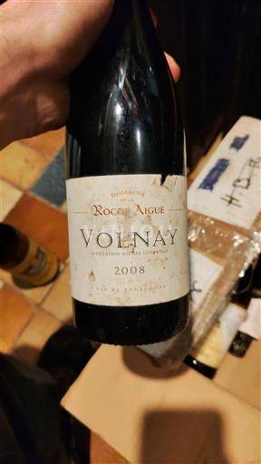 Bourgondië Volnay Domaine S Roches Aiguë 2008