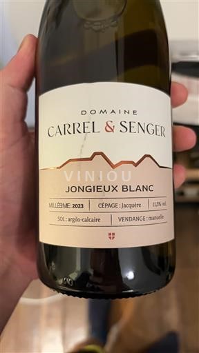Savoja in Bugey Jongieux Domaine Carrel & Senger 2023